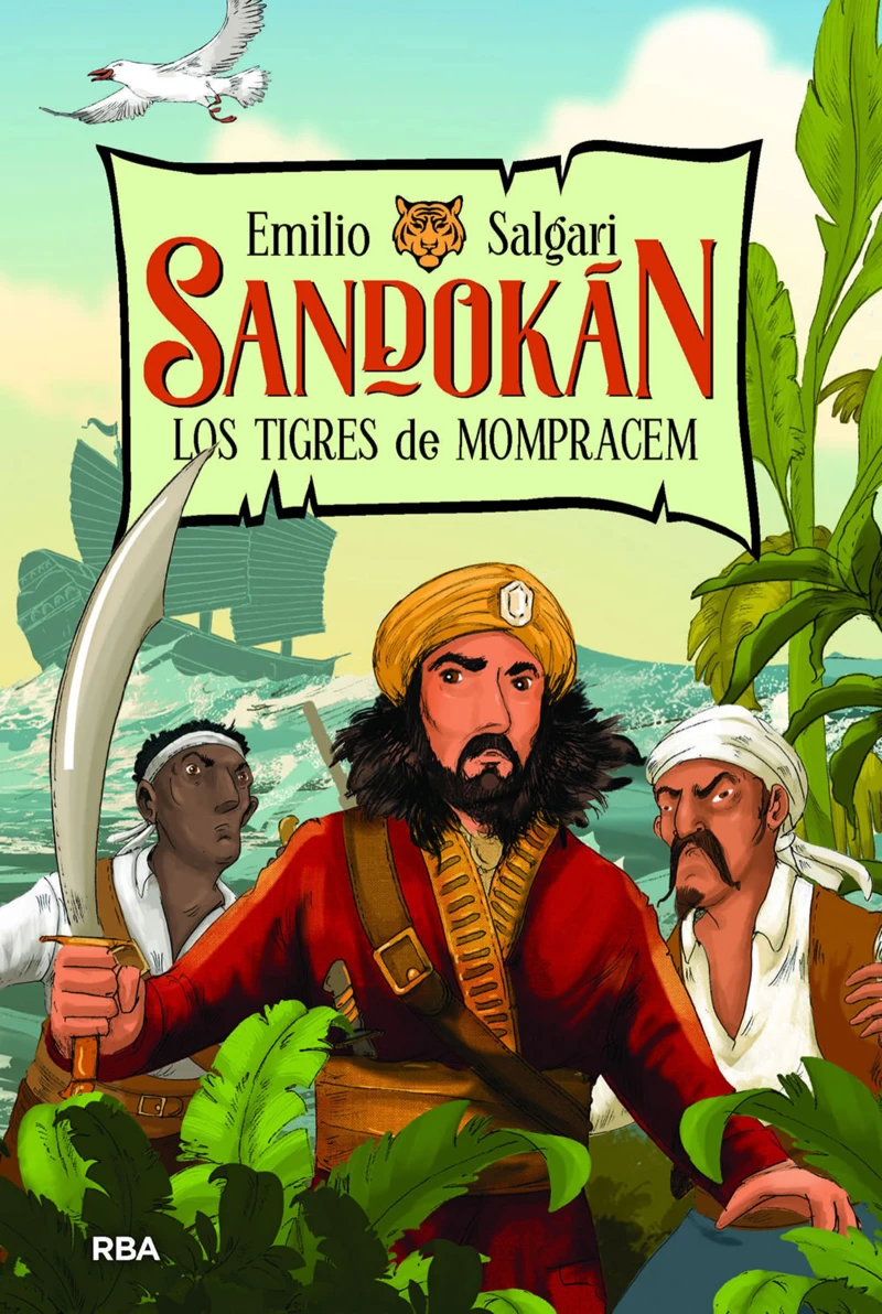 Portada: Sandokán 1 - Los tigres de Mompracem