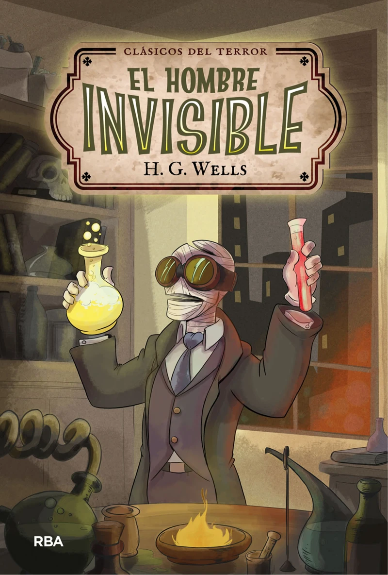 Portada: El hombre invisible