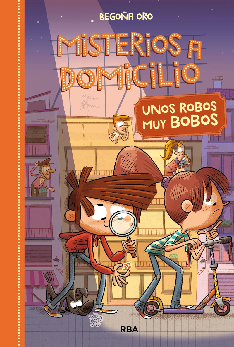 Portada: Misterios a domicilio 6 - Unos robos muy bobos