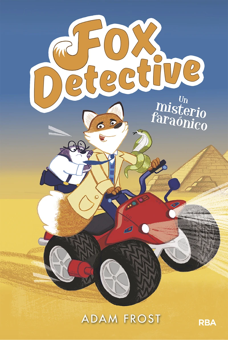 Portada: Un misterio faraónico (Fox Detective 6)