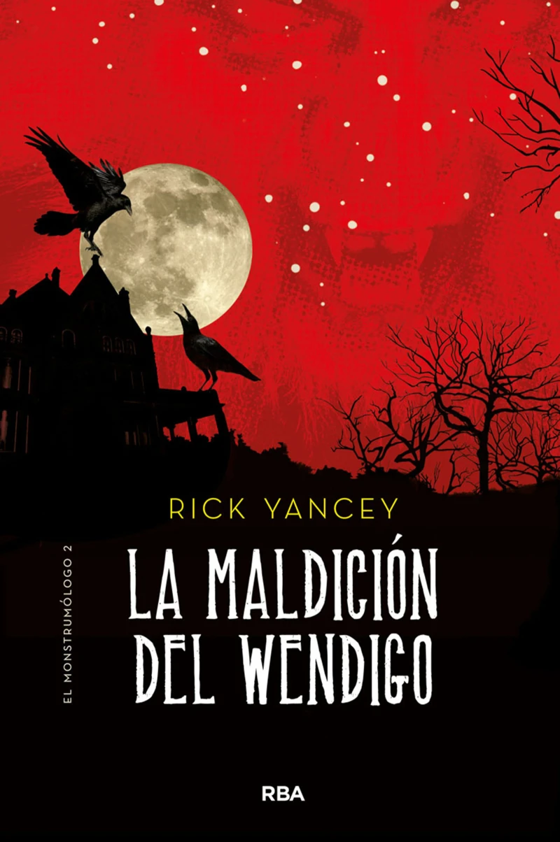 Portada: La maldición del Wendigo (Monstrumólogo 2)