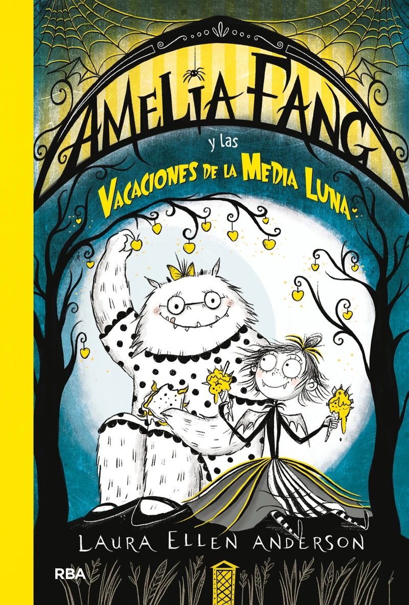 Portada: Amelia Fang 4 - Amelia y las vacaciones de la media luna