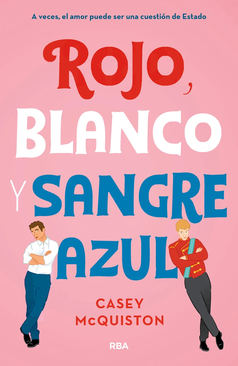 Portada: Rojo, blanco y sangre azul