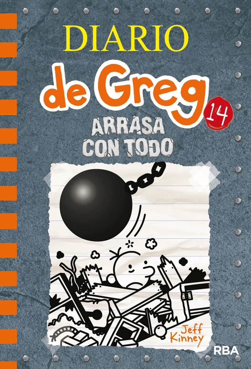 Portada: Diario de Greg 14 - Arrasa con todo