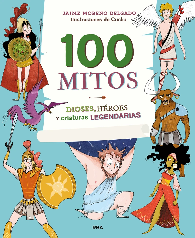 Portada: 100 mitos (Colección 100)