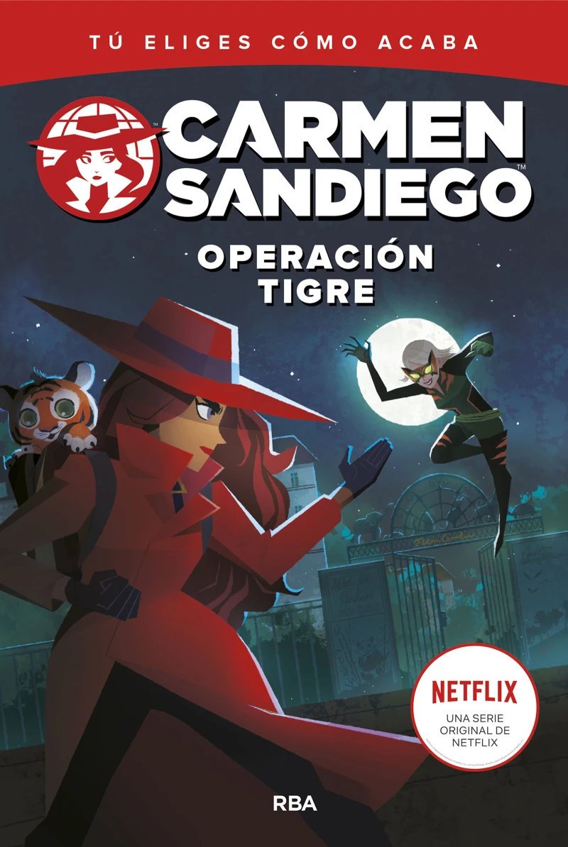 Portada: Carmen Sandiego 3 - Operación tigre