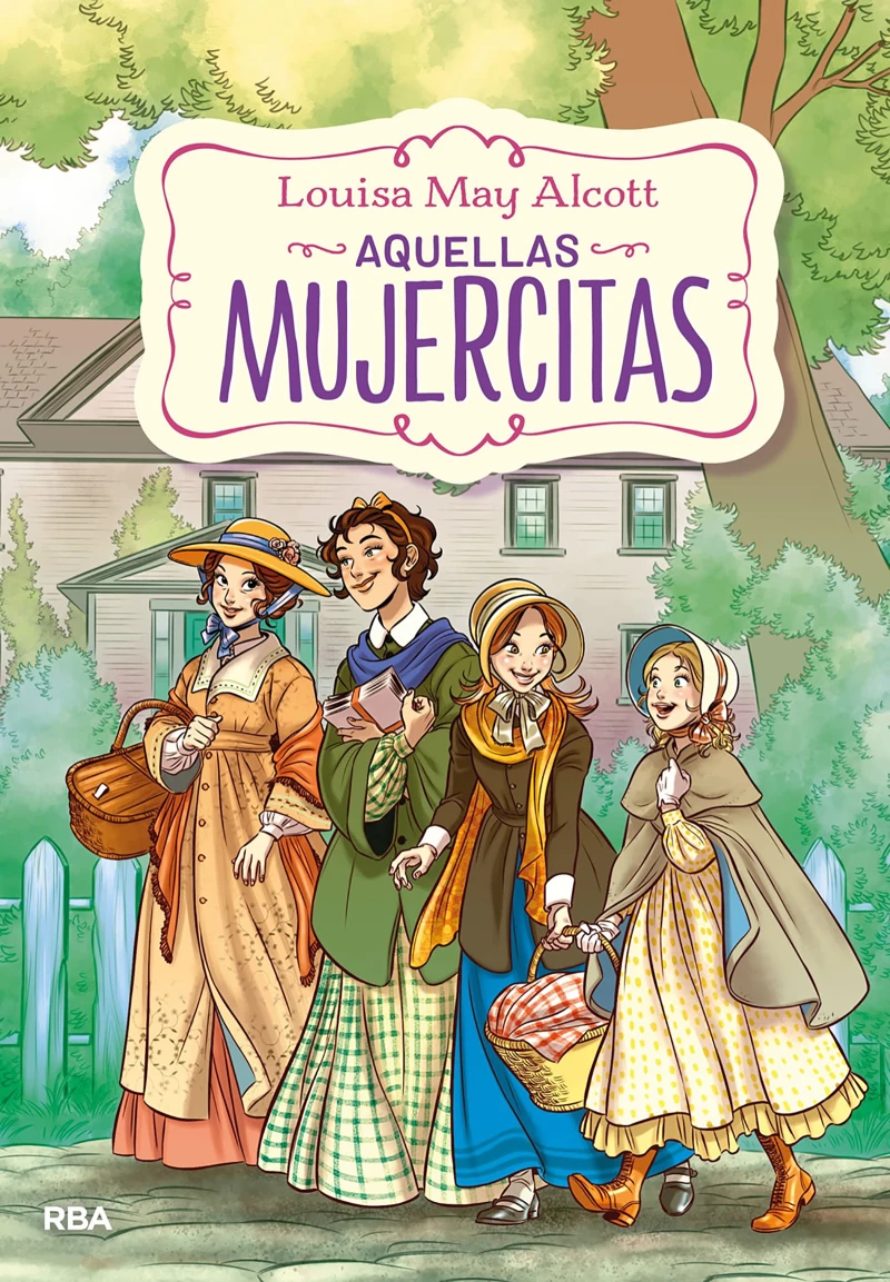 Portada: Aquellas mujercitas (edición actualizada, ilustrada y adaptada)