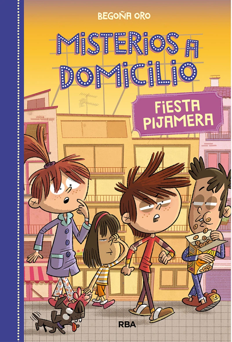 Portada: Misterios a domicilio 7 - Fiesta pijamera