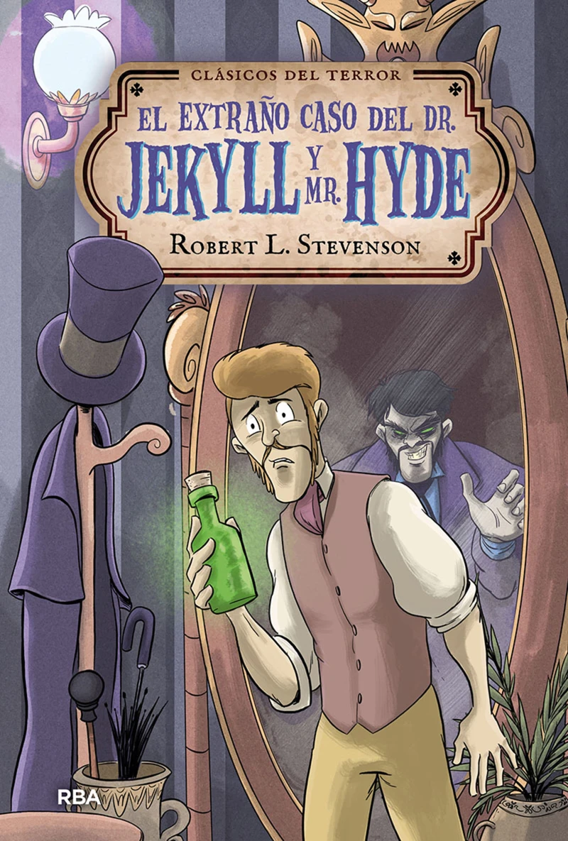 Portada: El extraño caso del Dr. Jekyll y Mr. Hyde