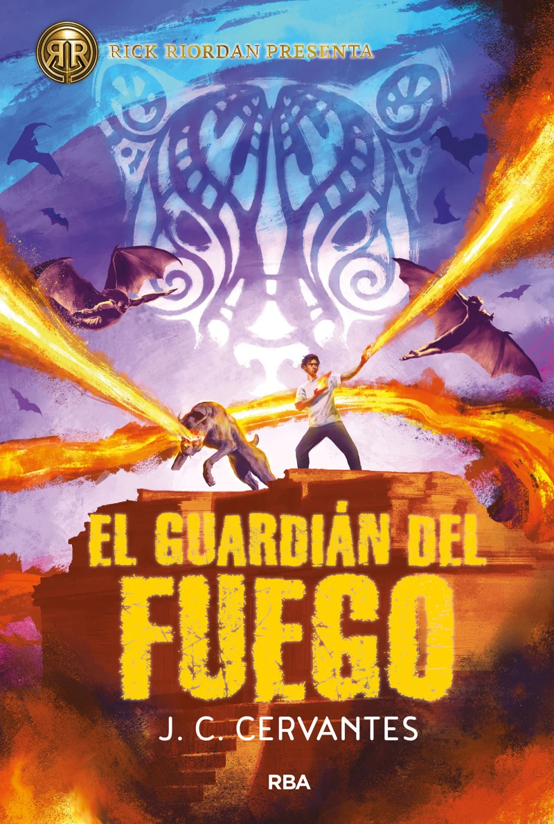 Portada: El hijo del trueno 2 - El guardián del fuego