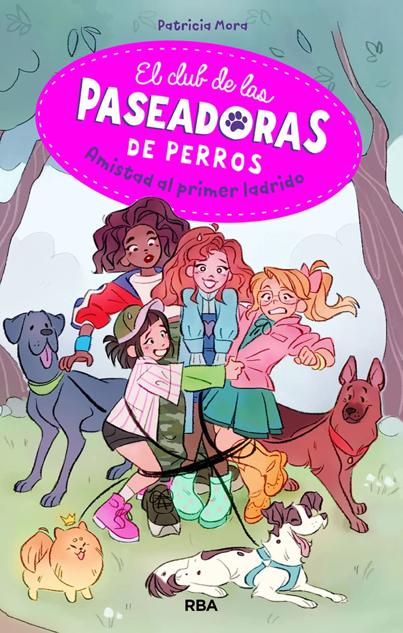 Portada: El club de las paseadoras de perros 1 - Amistad al primer ladrido