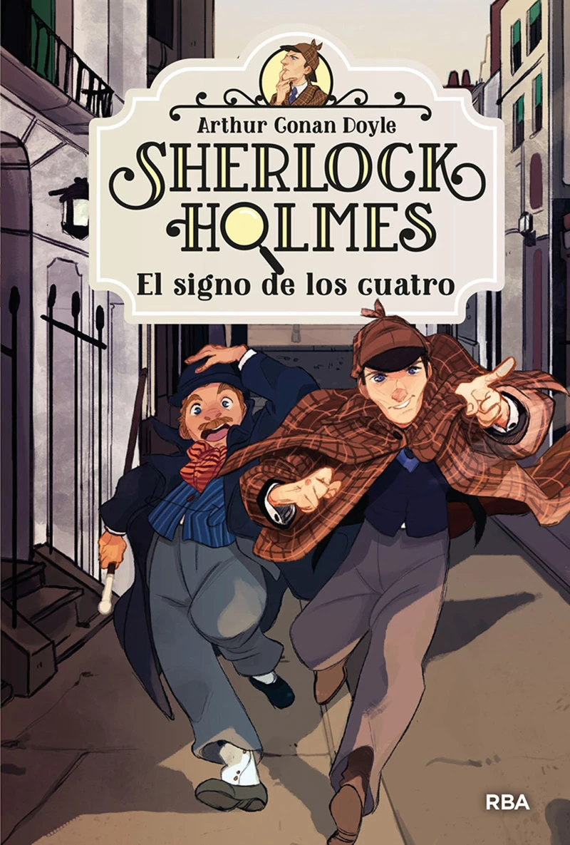 Portada: Sherlock Holmes 2 - El signo de los cuatro