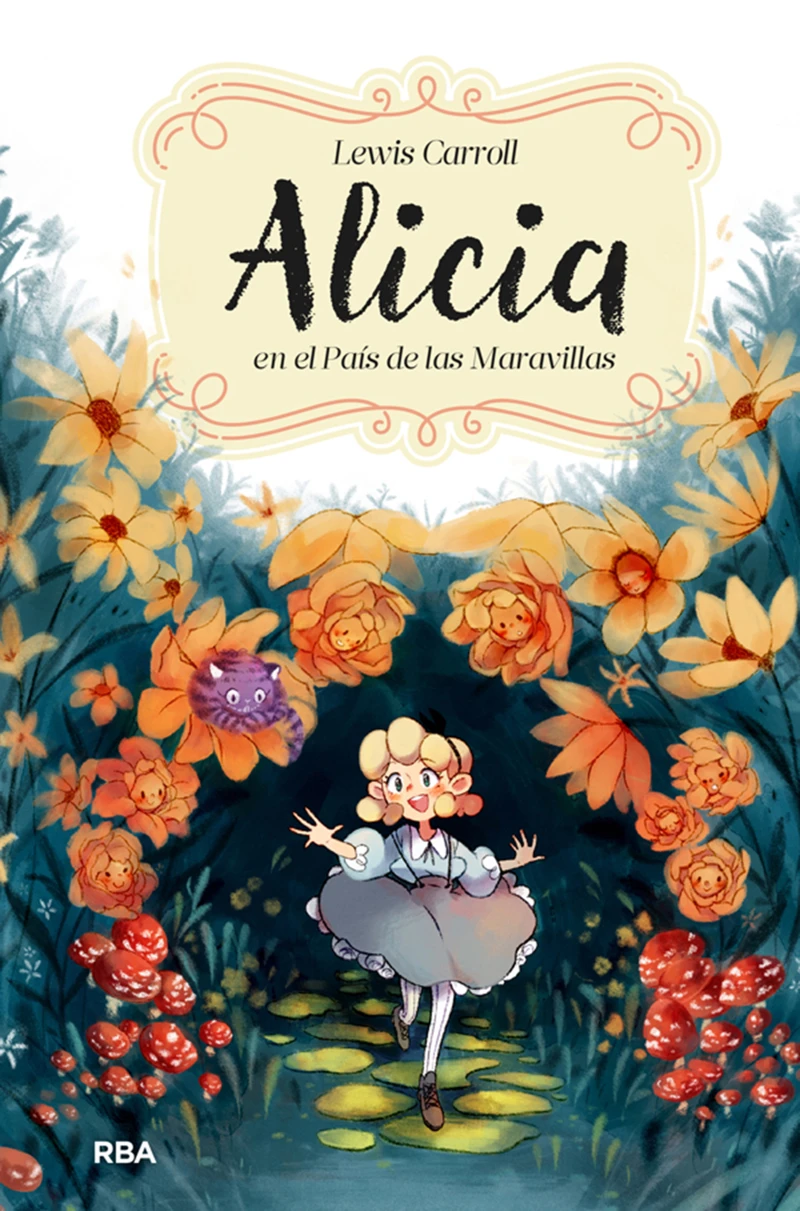 Portada: Alicia en el País de las Maravillas (edición actualizada, ilustrada y adaptada)