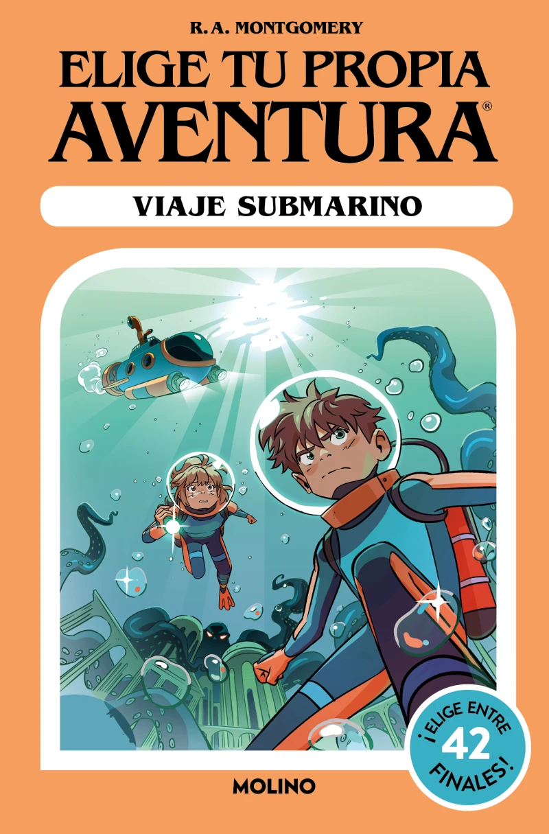 Portada: Elige tu propia aventura - Viaje submarino