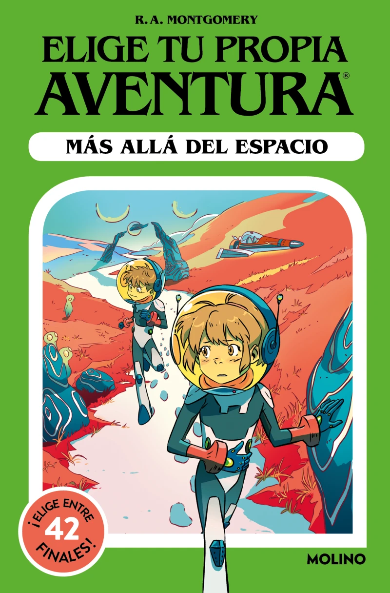 Portada: Elige tu propia aventura - Más allá del espacio