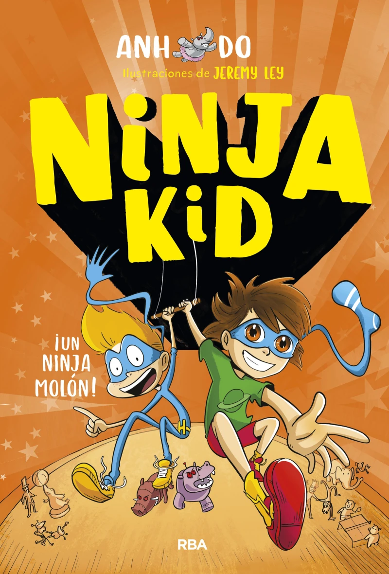 Portada: Ninja Kid 4 - ¡Un ninja molón!