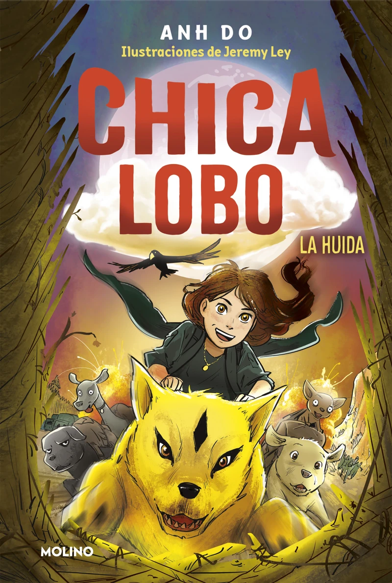 Portada: Chica lobo 2 - La huida