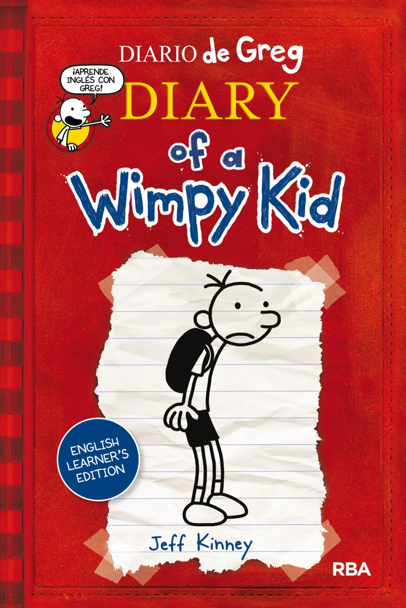 Portada: Diario de Greg [English Learner's Edition] 1 - Diary of a Wimpy Kid