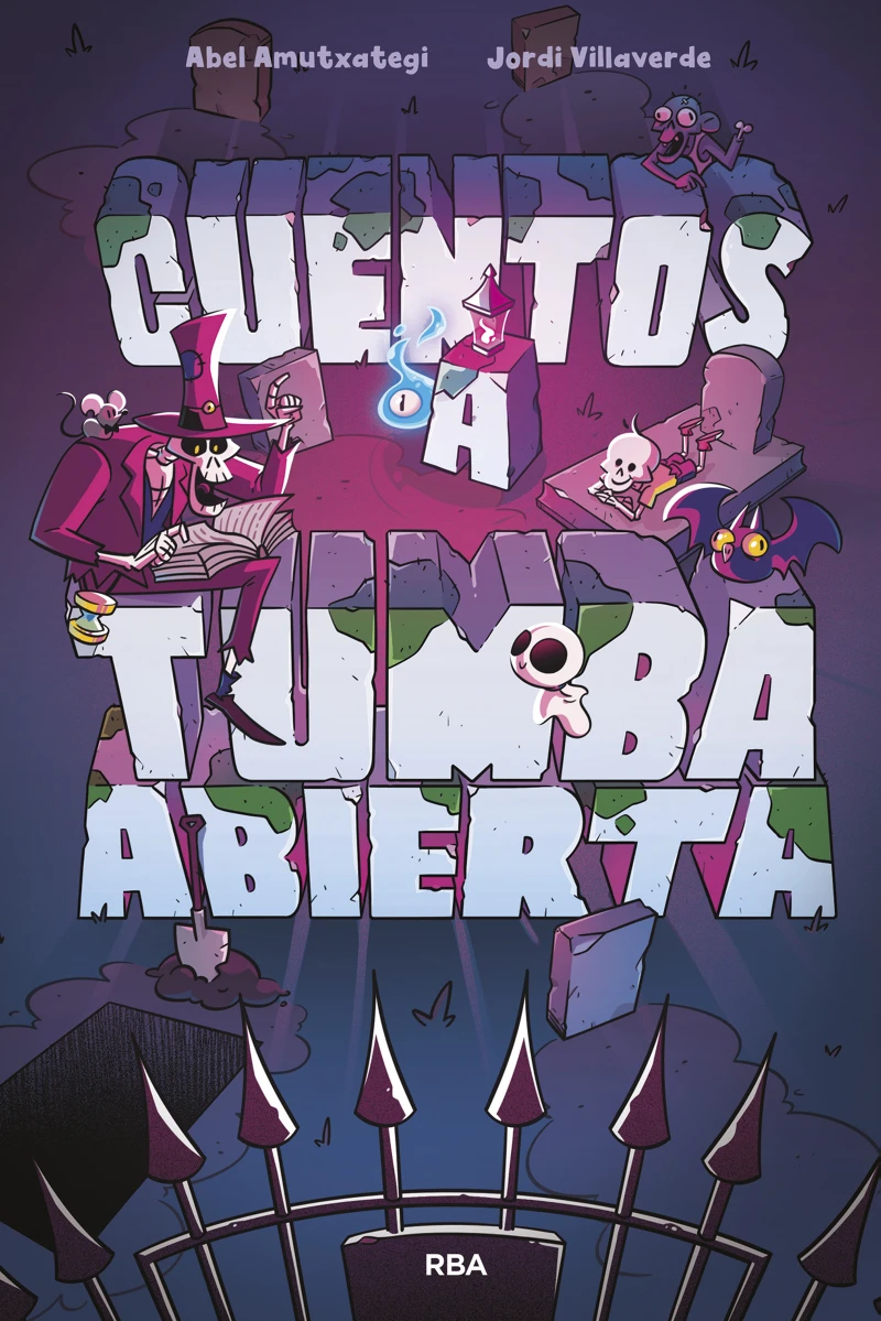 Portada: Cuentos a tumba abierta