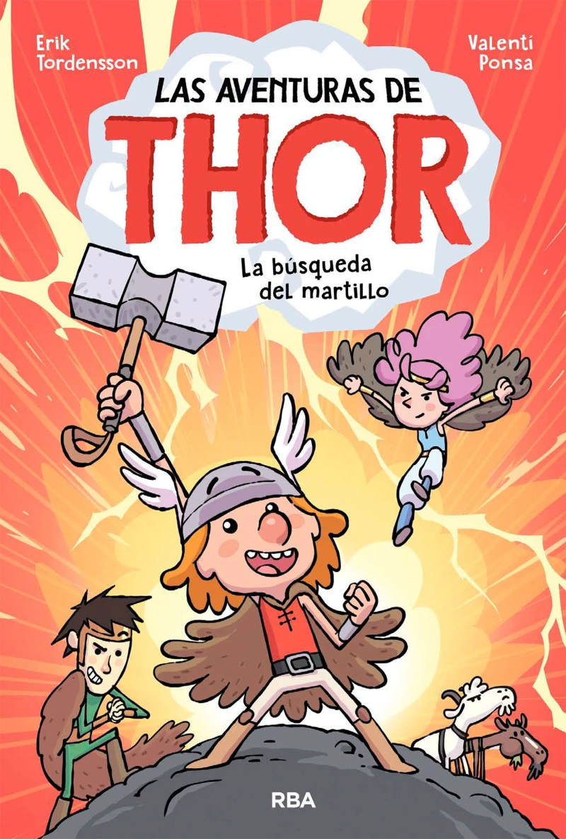 Portada: Las aventuras de Thor 1 - La búsqueda del martillo