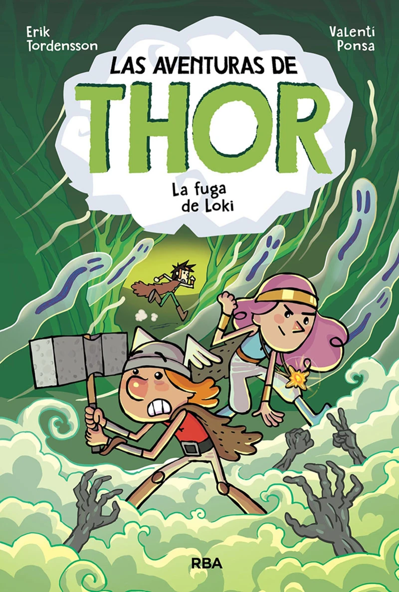 Portada: Las aventuras de Thor 2 - La fuga de Loki