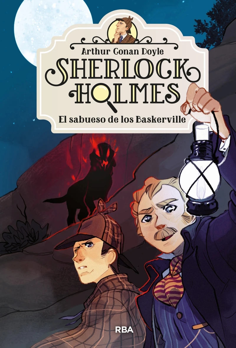 Portada: Sherlock Holmes 3 - El Sabueso de los Baskerville