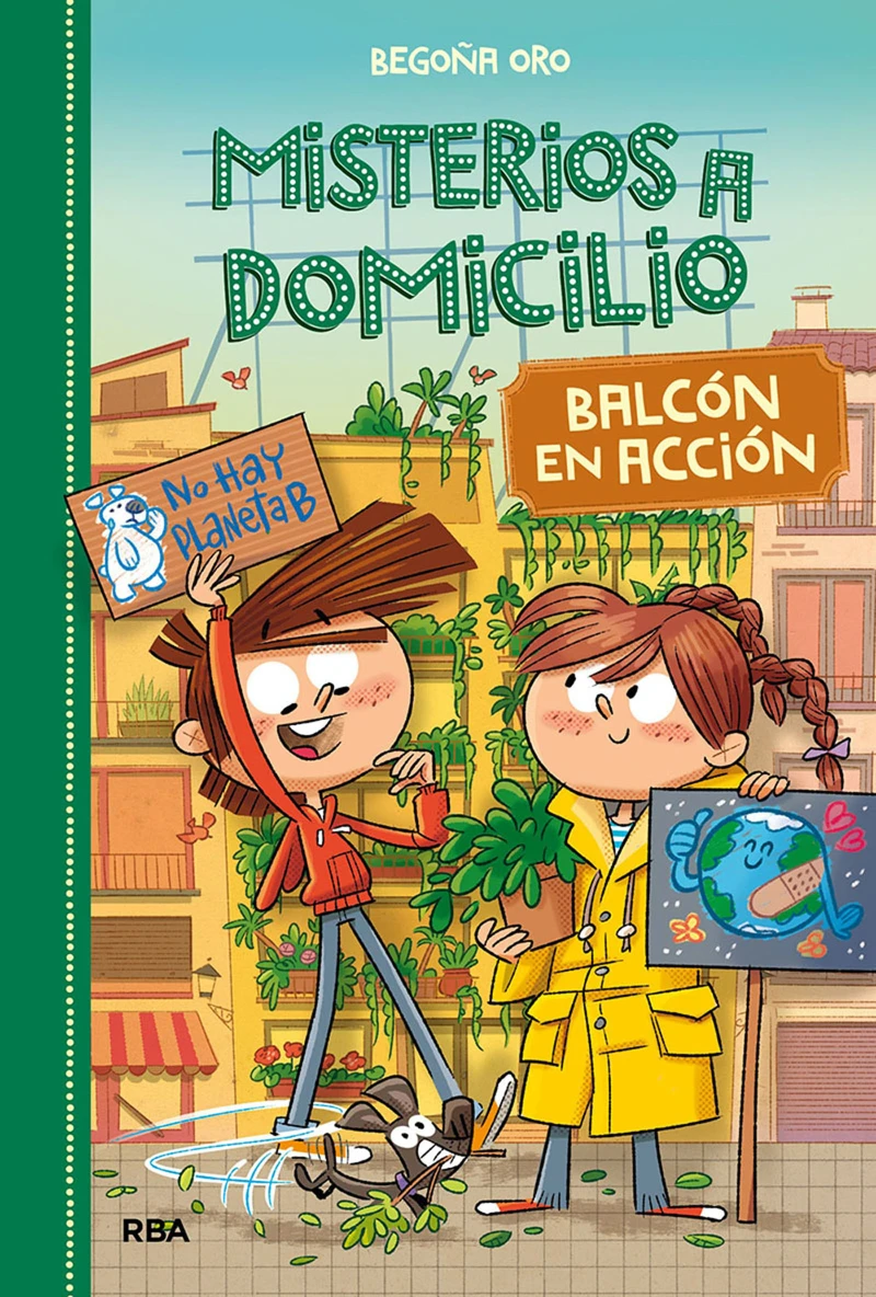 Portada: Misterios a domicilio 8 - Balcón en acción