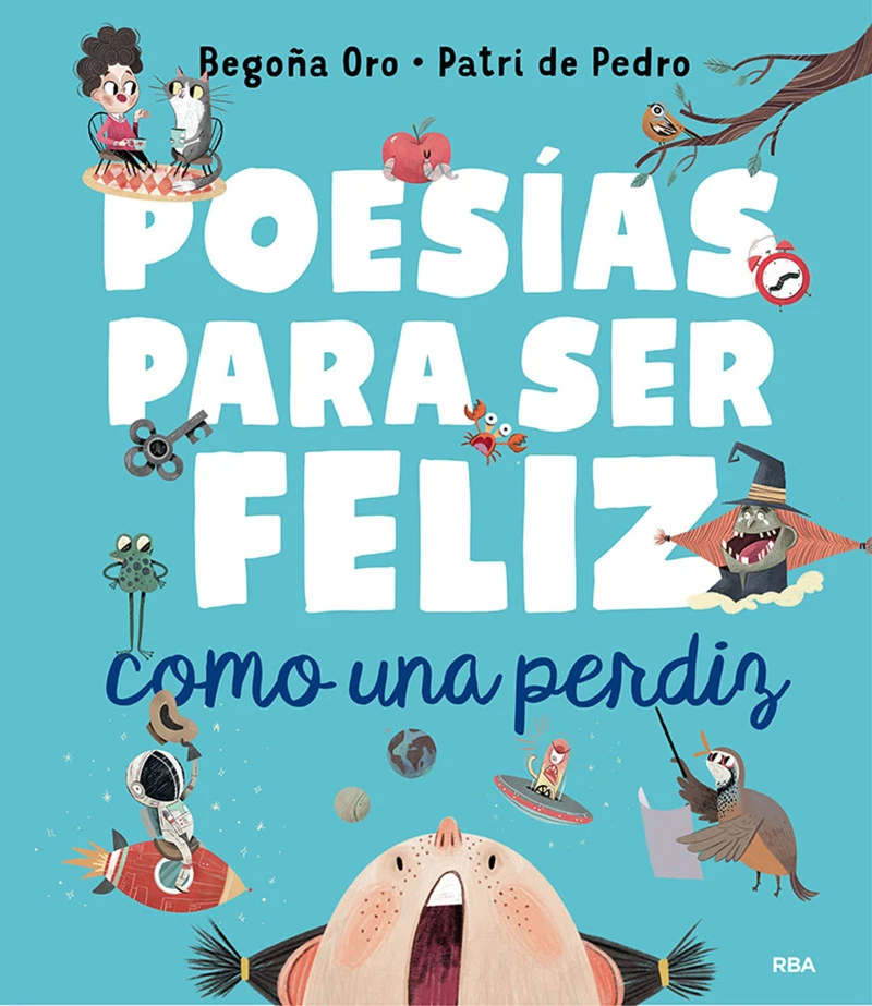 Portada: Poesías para ser feliz como una perdiz