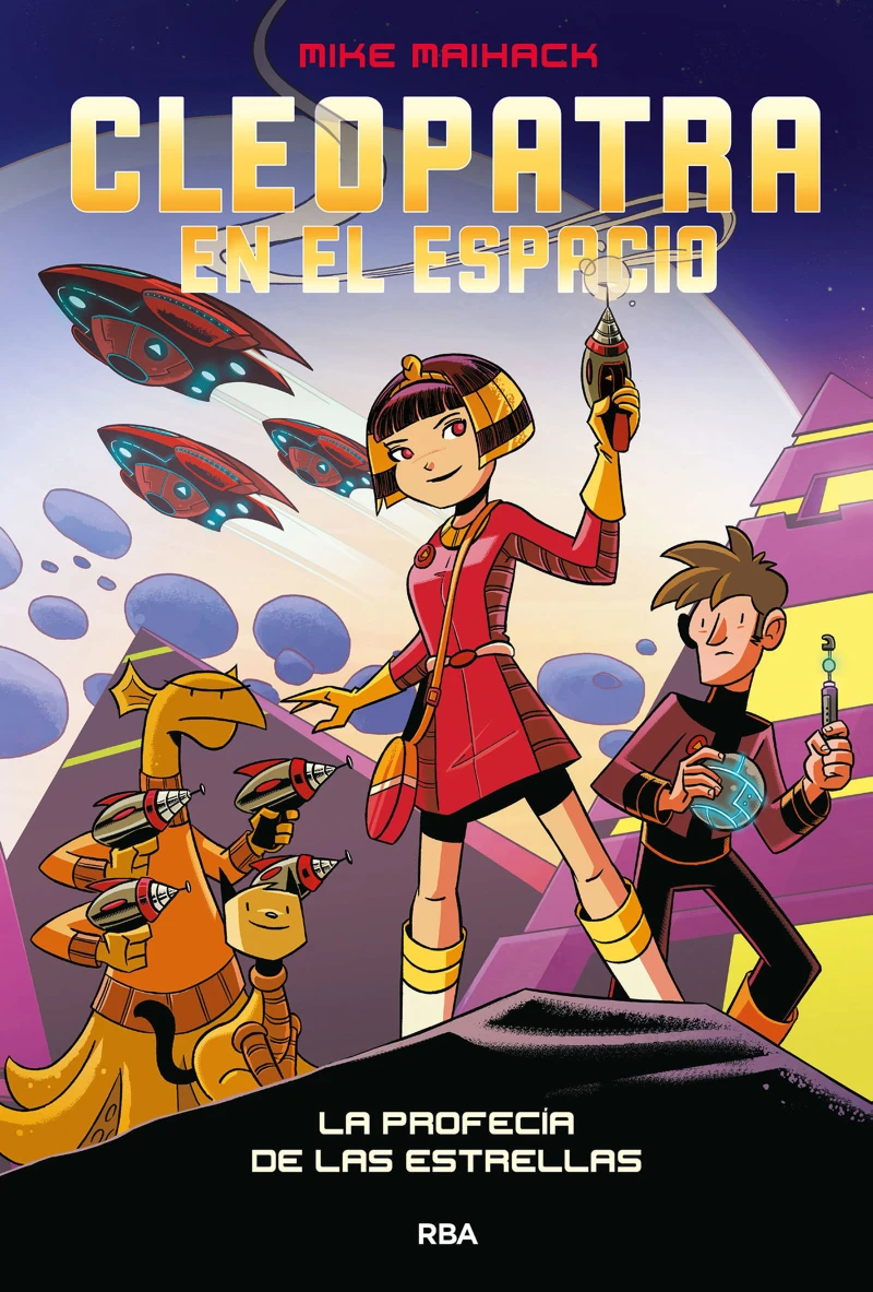 Portada: Cleopatra en el espacio 1 - La profecía de las estrellas