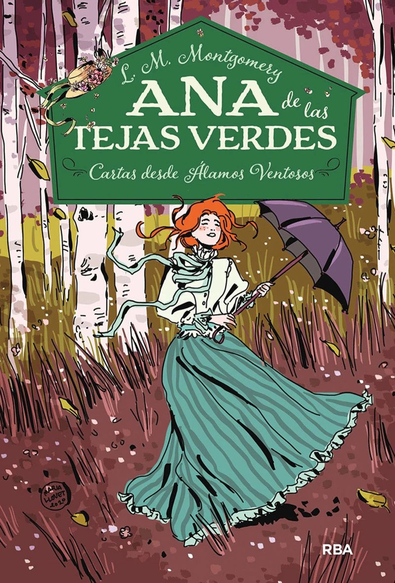 Portada: Ana de las tejas verdes 7 - Cartas desde Álamos Ventosos