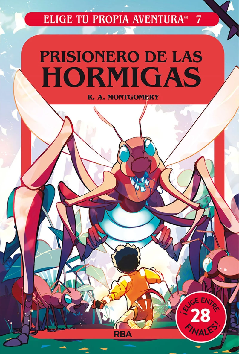 Portada: Elige tu propia aventura - Prisionero de las hormigas