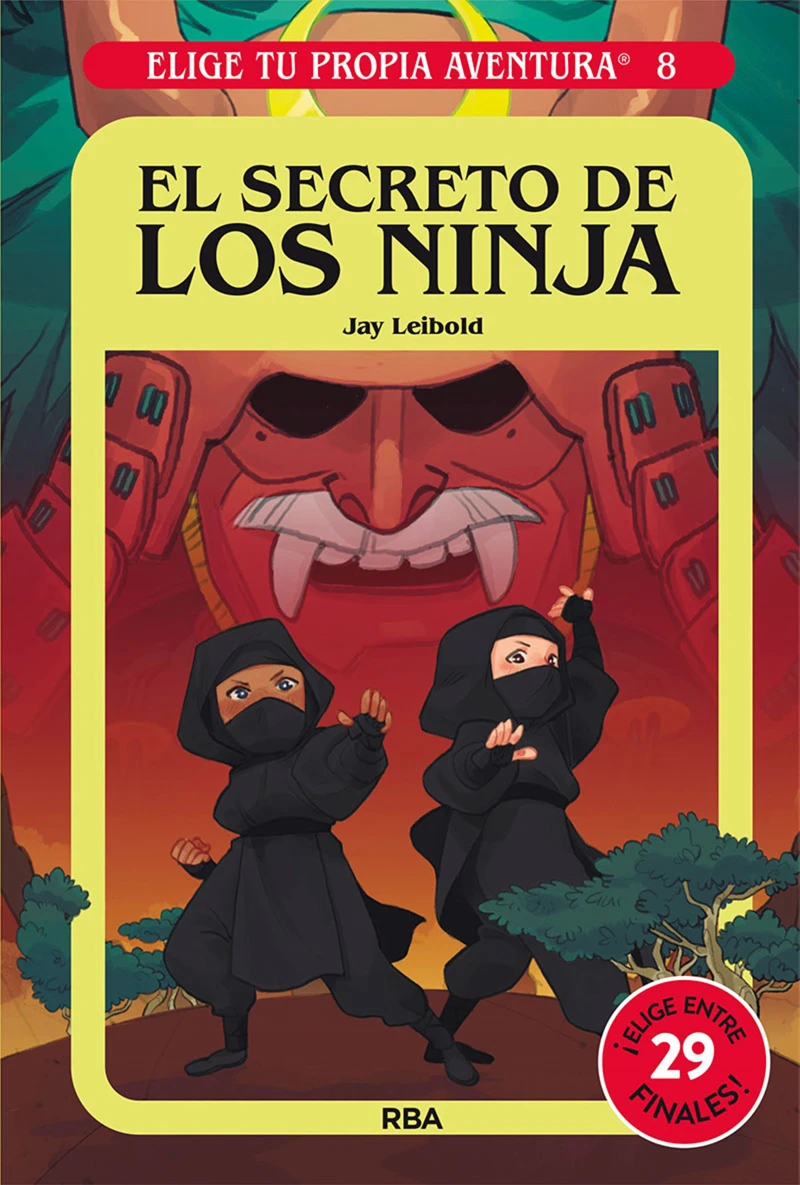 Portada: Elige tu propia aventura - El secreto de los ninja