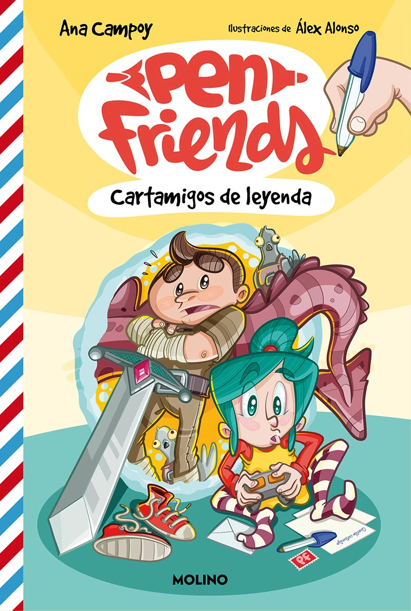 Portada: Pen Friends 1 - Cartamigos de leyenda