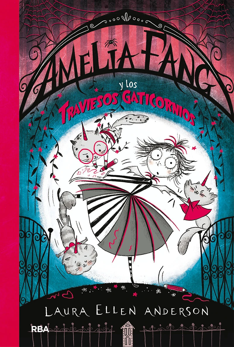 Portada: Amelia Fang 6 - Amelia Fang y los traviesos gaticornios
