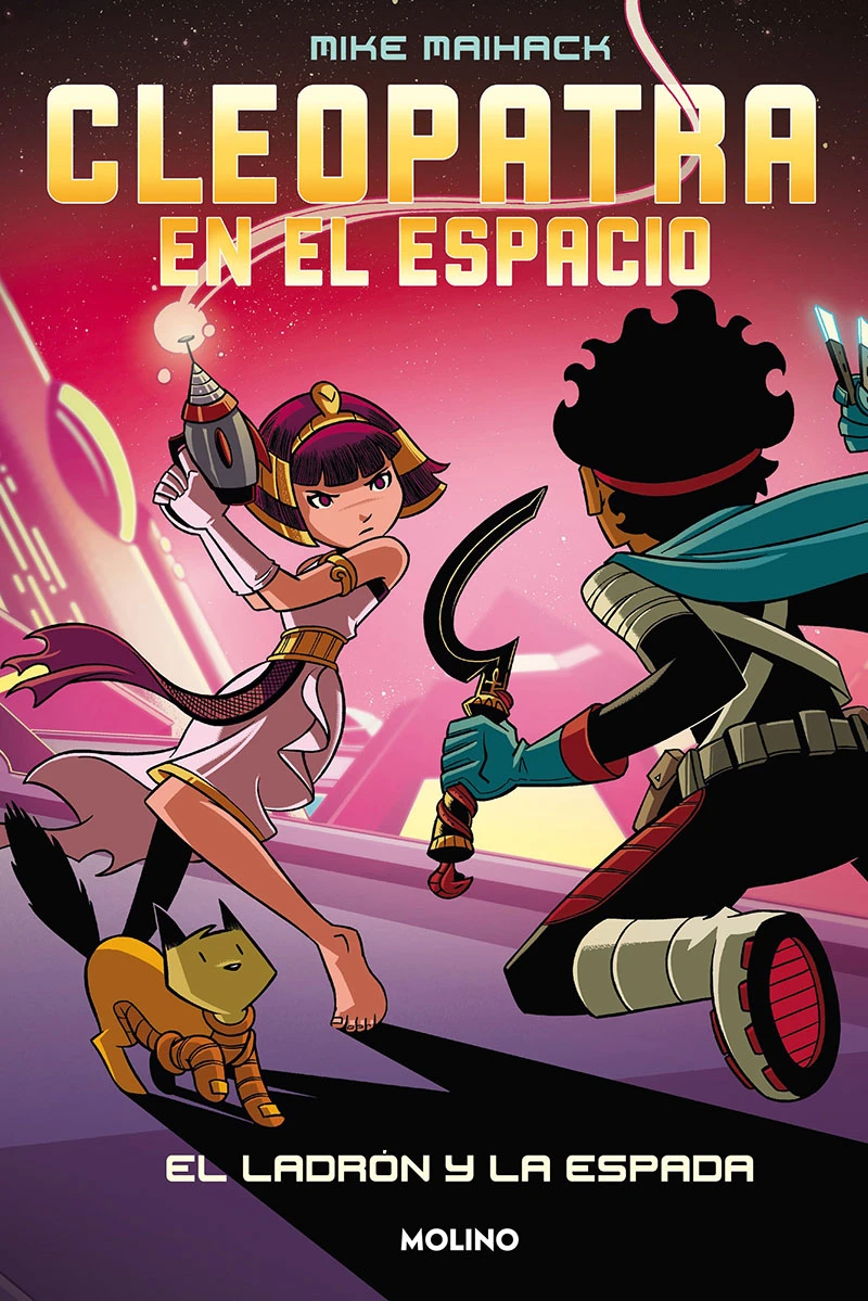 Portada: Cleopatra en el espacio 2 - El ladrón y la espada