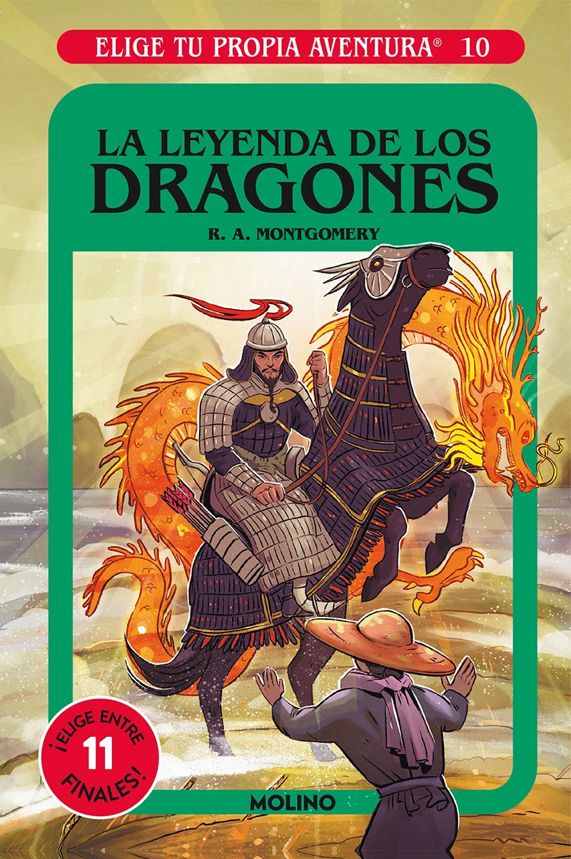 Portada: Elige tu propia aventura - La leyenda de los dragones