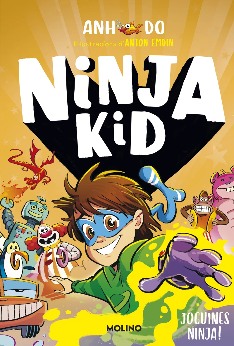 Portada: Sèrie Ninja Kid 7 - Joguines ninja!