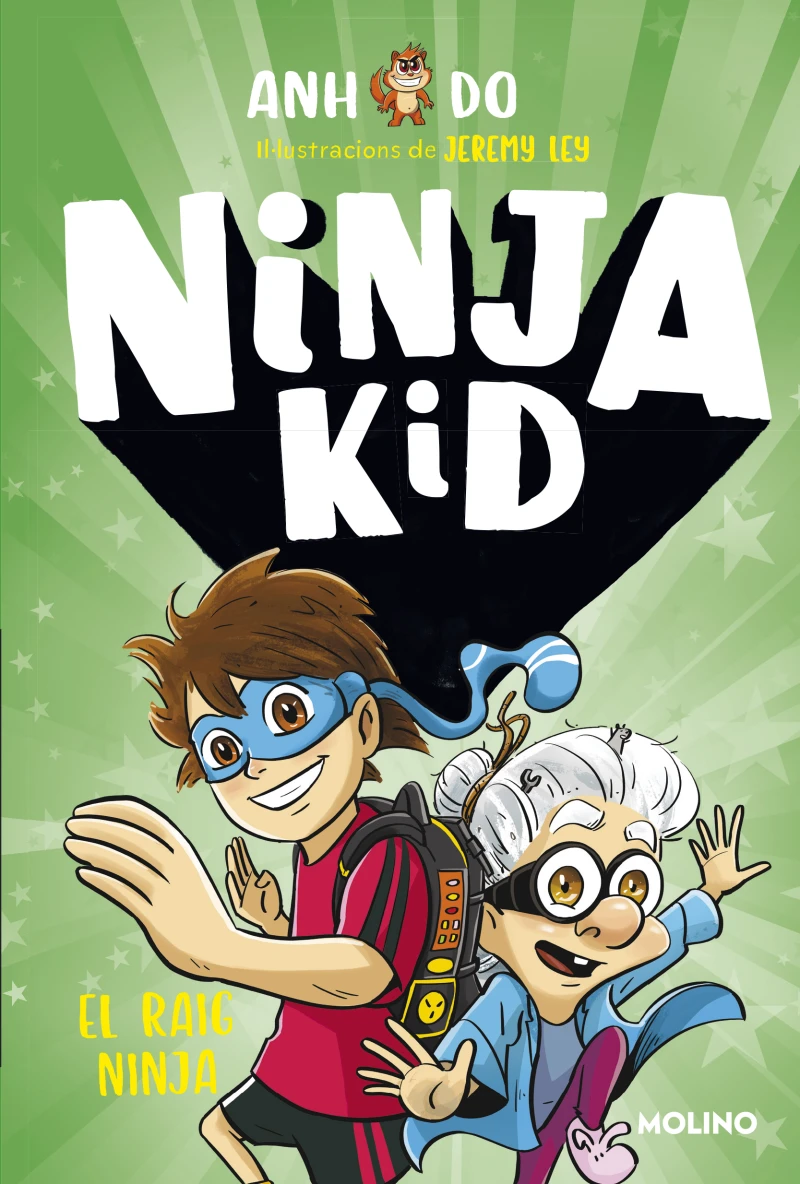 Portada: Sèrie Ninja Kid 3 - El raig ninja