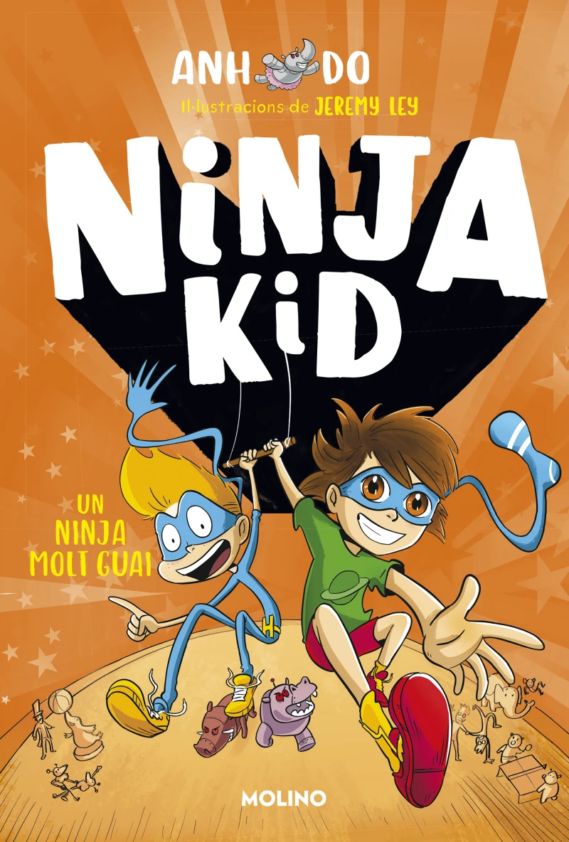 Portada: Sèrie Ninja Kid 4 - Un ninja molt guai