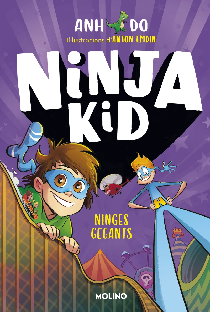 Portada: Sèrie Ninja Kid 6 - Ninges gegants