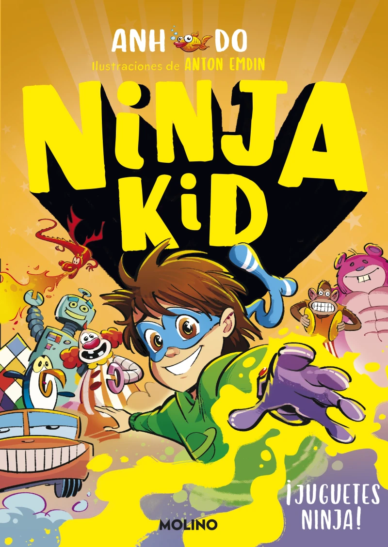 Portada: Ninja Kid 7 - ¡Juguetes ninja!