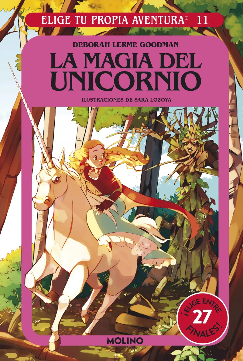 Portada: Elige tu propia aventura - La magia del unicornio