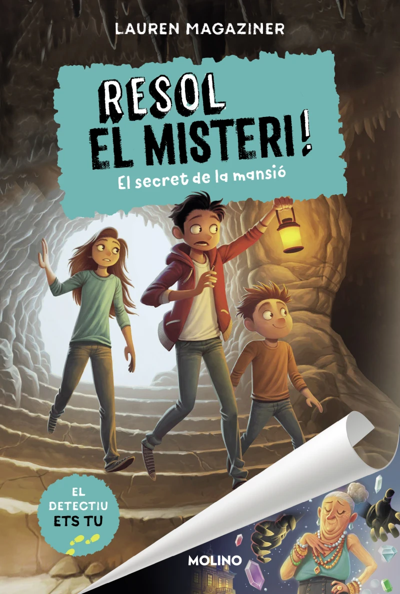 Portada: Resol el misteri! 1 - El secret de la mansió