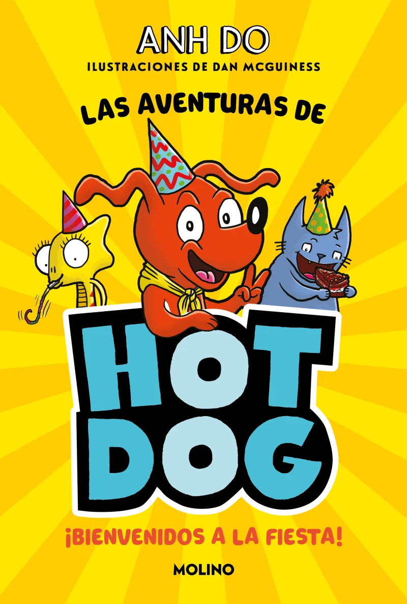 Portada: ¡Las aventuras de Hotdog! 2 - Bienvenidos a la fiesta