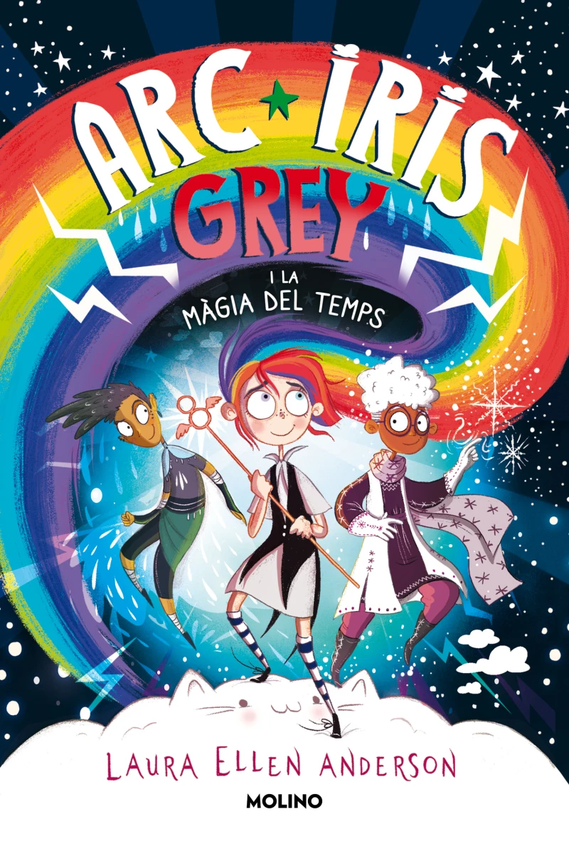 Portada: Arc Iris Grey 1 - Arc Iris Grey i la màgia del temps