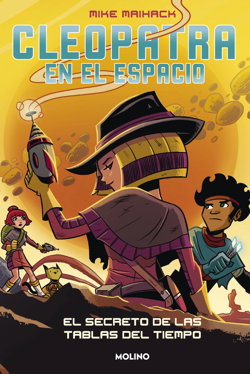 Portada: Cleopatra en el espacio 3 - El secreto de las tablas del tiempo