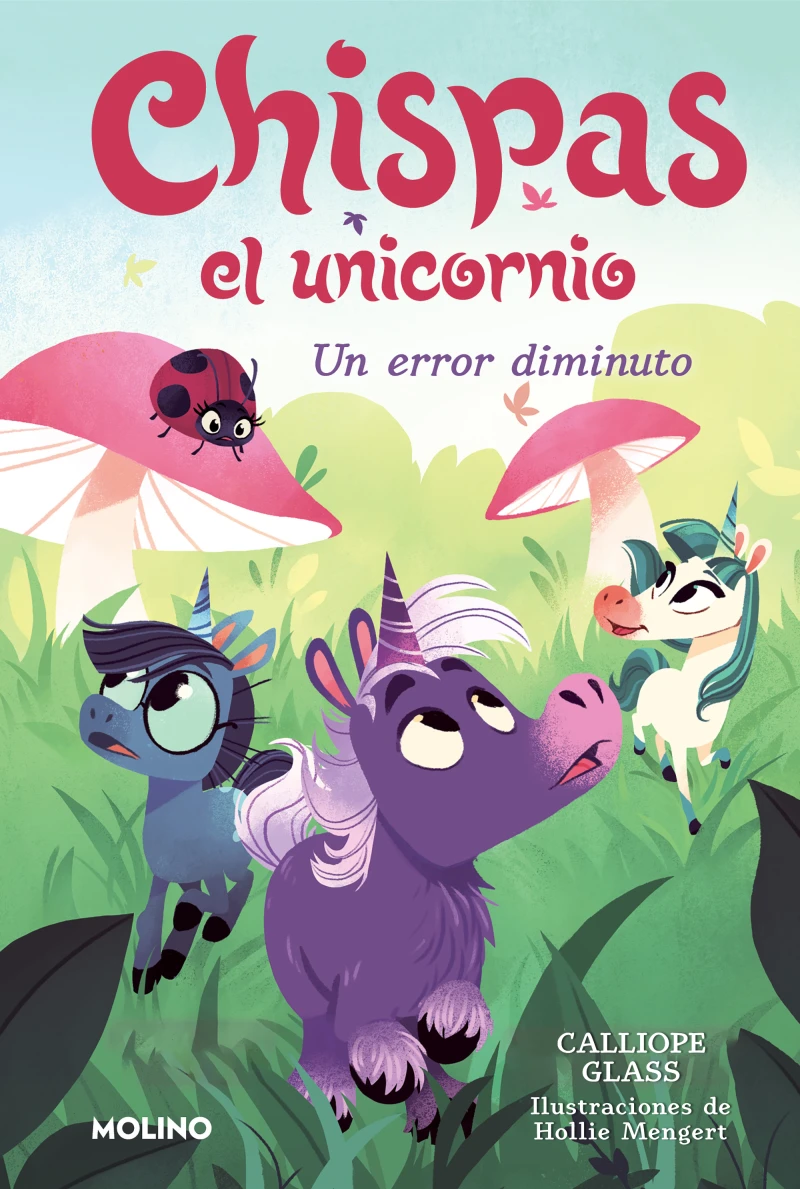 Portada: Chispas el unicornio 3 - Un error diminuto
