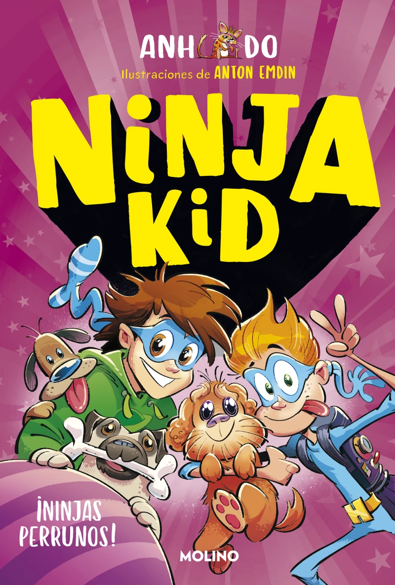 Portada: Ninja Kid 8 - ¡Ninjas perrunos!