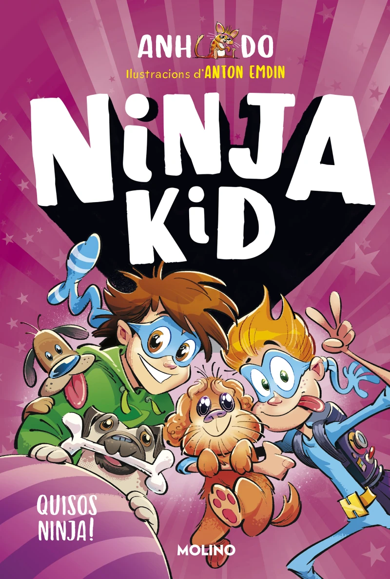 Portada: Sèrie Ninja Kid 8 - Quissos ninja!