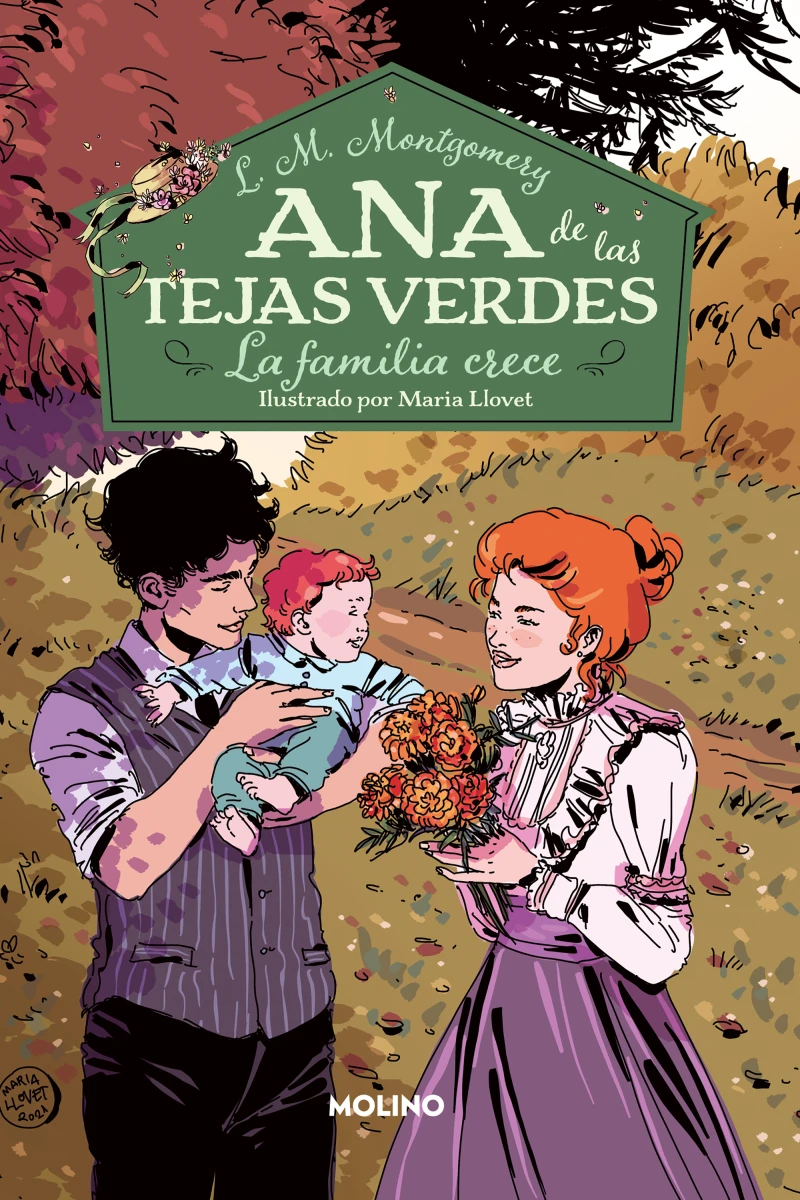 Portada: Ana de las tejas verdes 10 - La familia crece